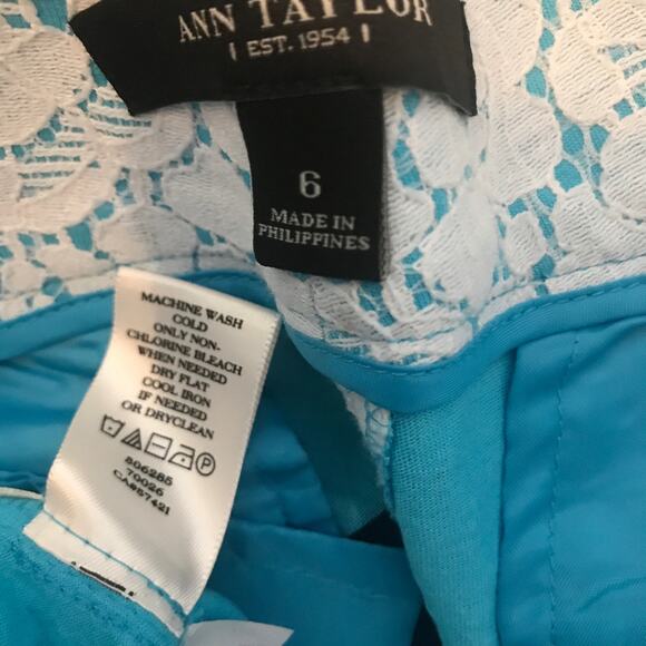 Ann Taylor Lace Pants 6 - Picture 6 of 10